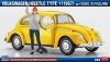Hasegawa SP620-52420 Volkswagen Beetle Type 1 (1967) w/ Girl's Figure 1/24